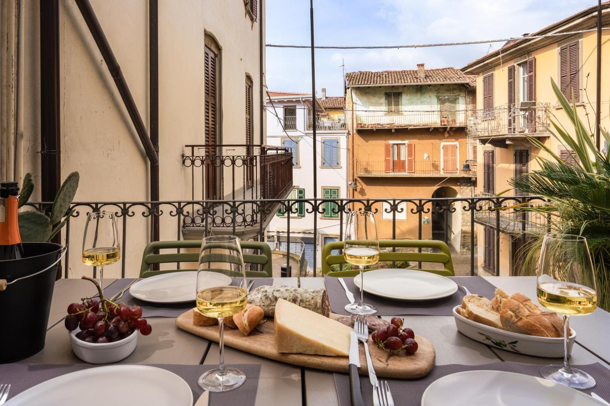 La Casa Sulla Terrazza Apartamento Sarnico Exterior foto